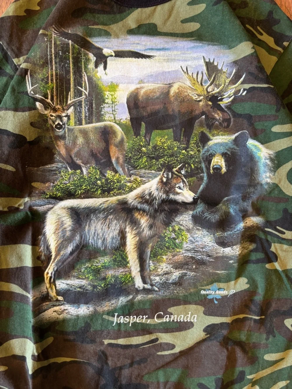 Vintage Y2K Camo Jasper Nature Shirt - Picture 4 of 4